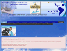 Tablet Screenshot of aladefe.org